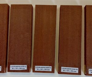Leopardwood 30 x 110 x 350 mm