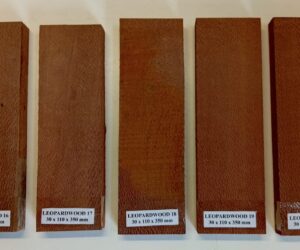 Leopardwood 30 x 110 x 350 mm