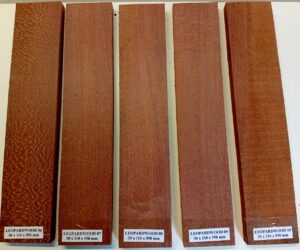 Leopardwood 30 x 110 x 550 mm
