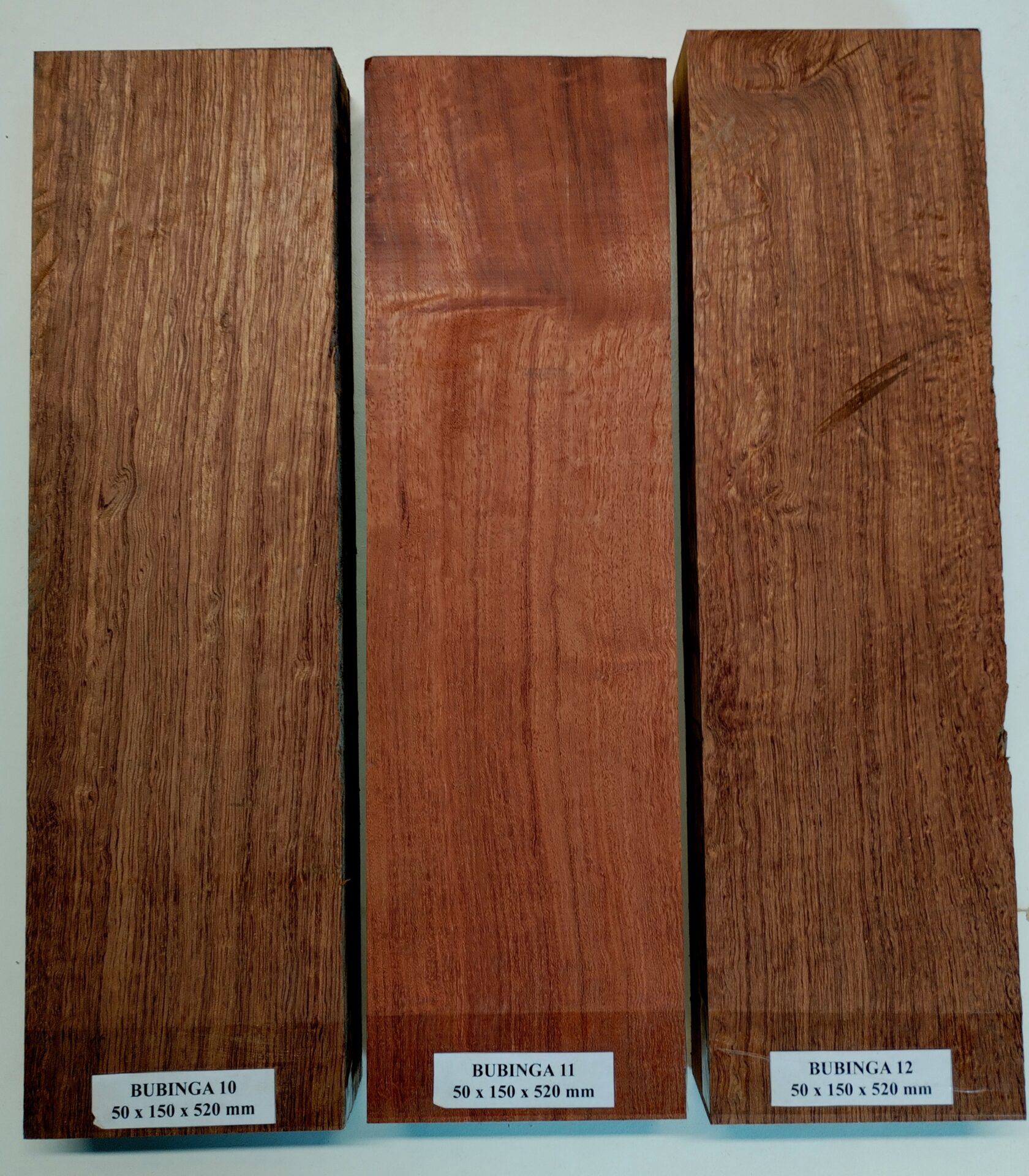 Bubinga 50 x 150 x 520 mm - Obrázek 6